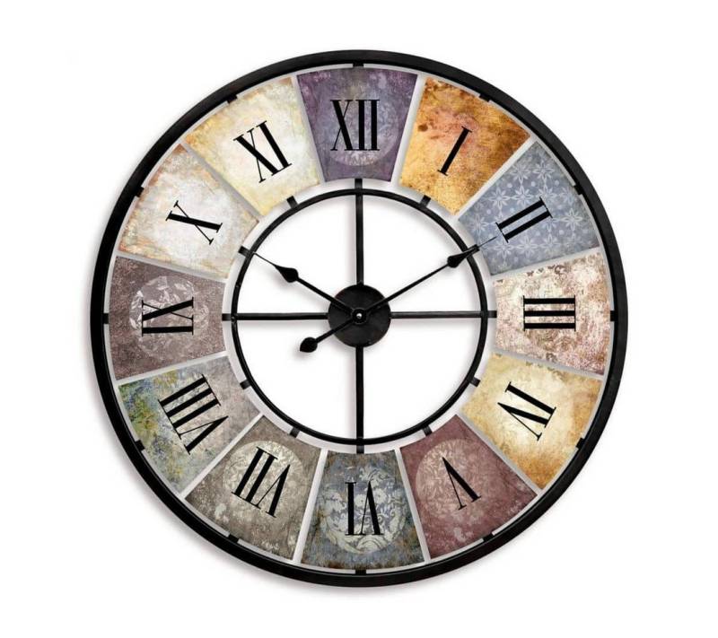 K&L Wall Art Wanduhr Große XXL Vintage Metalluhr Wohnzimmer Uhr XL Retro Küchenuhr K&L Wall Art Wanduhr Große XXL Vintage Metalluhr Wohnzimmer Uhr XL Retro Küchenuhr von K&L Wall Art