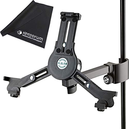 K&M 19791 Tablet-Halterung PC Stativhalter + keepdrum Mikrofasertuch K&M 19791 Tablet-Halterung PC Stativhalter + keepdrum Mikrofasertuch von K&M