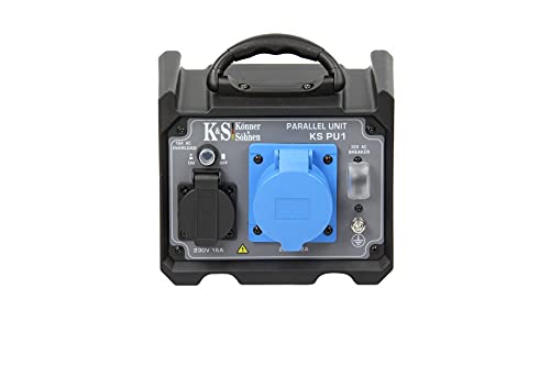 Die Parallelschaltbox KS PU1 von Könner & Söhnen ermöglicht eine höhere Gesamtleistung von, Spannung: 230 V, Höchstleistung: 7 kW von K&S Könner&Söhnen