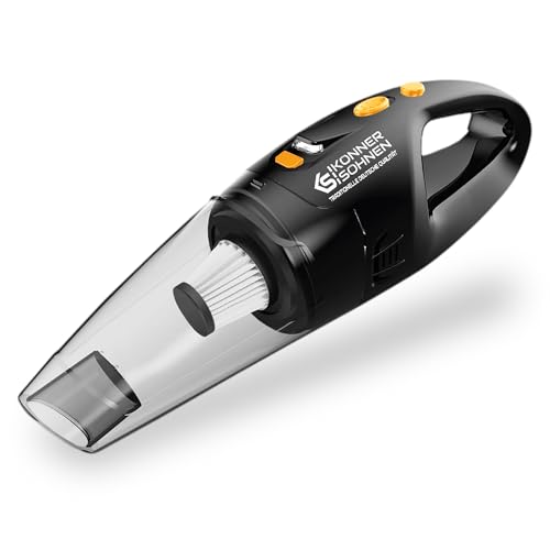 K&S Könner&Söhnen KS VC20 akku staubsauger,Auto staubsauger 8000 Pa, mini staubsauger, handstaubsauger akku mit HEPA-Filtersystem,3 m Kabel, handsauger stark mit LED-Lampe. K&S Könner&Söhnen KS VC20 akku staubsauger,Auto staubsauger 8000 Pa, mini staubsauger, handstaubsauger akku mit HEPA-Filtersystem,3 m Kabel, handsauger stark mit LED-Lampe. von K&S Könner&Söhnen