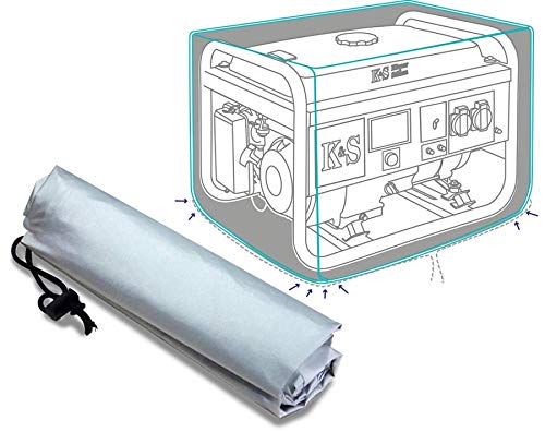 Könner & Söhnen KS Cover 20 - Wasserdichte, staubdichte und robuste schützende Polyester Abdeckung zum Schutz des Generators von K&S Könner&Söhnen