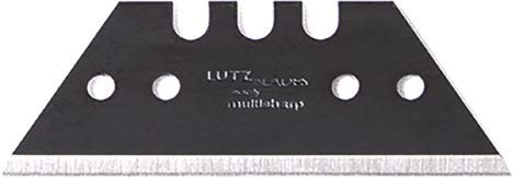 Trapezklinge multisharp L52xB18,7xS0,65mm m.Lochun g 10 St./Spender LUTZ BLADES von K. A.