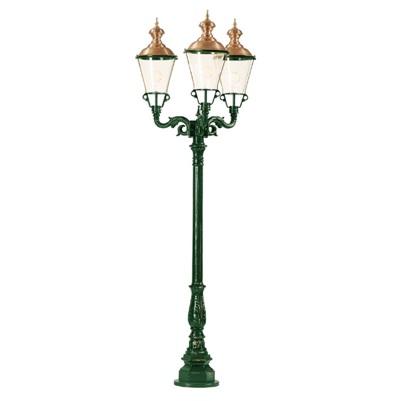 Dreiflammiger Kandelaber Parijs, grün von K.S. Verlichting