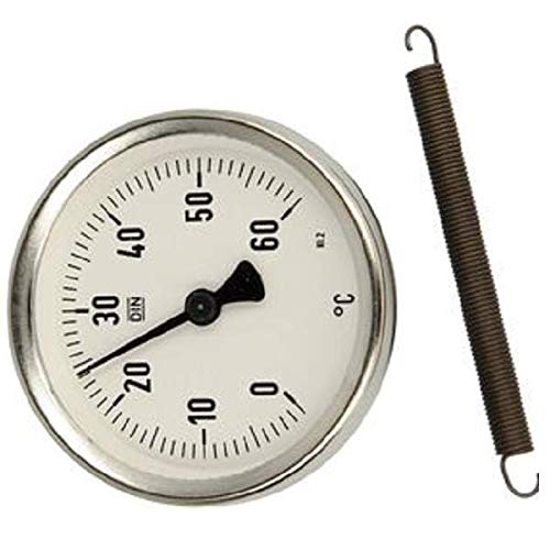 Bimetall Anlegethermometer 0-60°C Gehäuse 63 mm von K:A
