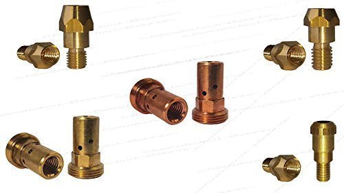 Düsenstock MB 400 600 601 M6 Gewinde 25mm lang für MIG/MAG Brenner 10 Stück Düsenstock MB 400 600 601 M6 Gewinde 25mm lang für MIG/MAG Brenner 10 Stück von K.A.