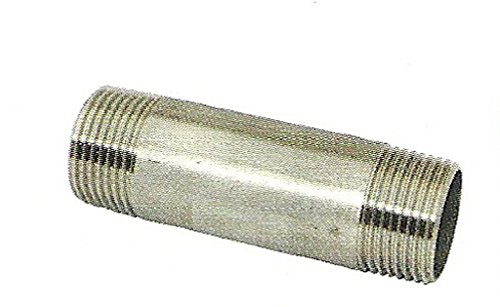 Temperguss verzinkt Gewindefitting Rohrnippel 1" x 150mm von K:A
