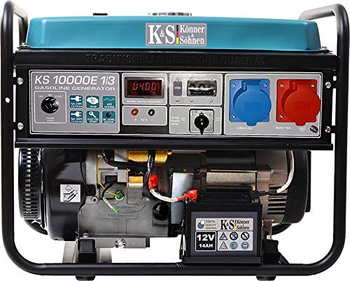 KÖNNER & SÖHNEN PETROL GENSET/GENERATOR 7 5KW 230/400V ELECTRIC START AVR VST KS10000E1/3 KÖNNER & SÖHNEN PETROL GENSET/GENERATOR 7 5KW 230/400V ELECTRIC START AVR VST KS10000E1/3 von KÖNNER & SÖHNEN