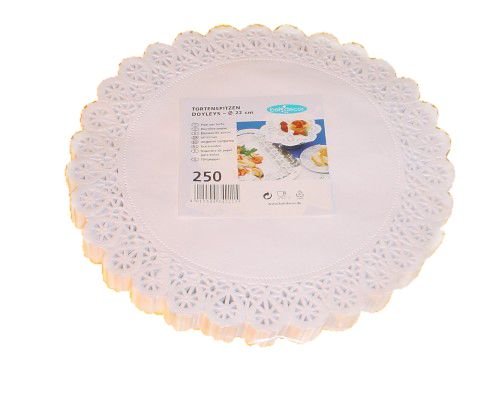 KA Cupcake Liners Container, rund, 12 cm, 250 Stück, weiß, einfach, Behälter KA Cupcake Liners Container, rund, 12 cm, 250 Stück, weiß, einfach, Behälter von KA