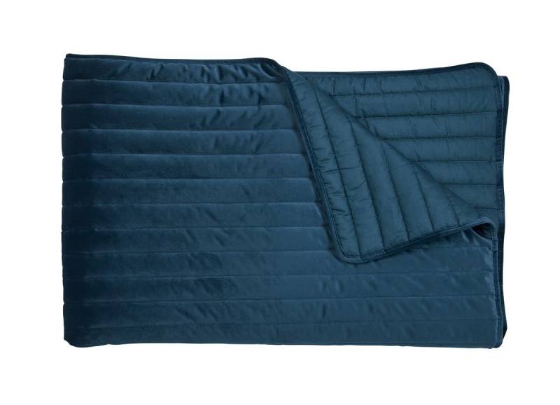 Wolldecke Confer_Blue_UV_UV_180x260 1 Tagesdecke 1x 180x260 cm, KAAT Amsterdam, Tagesdecke Kuscheldecke Decke Wohndecke von KAAT Amsterdam