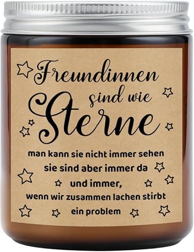 KAAYEE Geschenk für Freundin,Aromatherapie Kerze Beste Freundin Geschenke, Geschenk Freundin Geburtstag, Personalisierte Geschenke Freundin, Weihnachten, Freundschaft geschenk für Freunde von KAAYEE