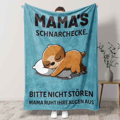 KAAYEE Mama Geschenk, Kuscheldecke Geschenke für Mama zum Geburtstag Muttertag Valentinstag Weihnachten, Geburtstagsgeschenk Muttertagsgeschenke für Mutter Frauen Blau Decke KAAYEE Mama Geschenk, Kuscheldecke Geschenke für Mama zum Geburtstag Muttertag Valentinstag Weihnachten, Geburtstagsgeschenk Muttertagsgeschenke für Mutter Frauen Blau Decke von KAAYEE