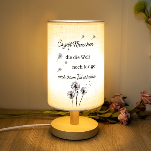 KAAYEE Trauerlicht, Tischlampe aus Leinen Trauergeschenk, Geschenk für den Verlust eines geliebten Menschen Sympathie Geschenke, Geschenk für Trauernde zur Beerdigung von KAAYEE