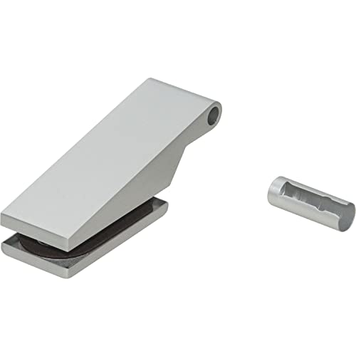DORMA-Glas Bandoberteil mit Hülse Studio Classic 10.021, silber eloxiert von DORMAKABA