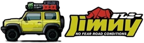 KABUTM Auto Emblem für Suzuki Jimny, Auto Body Abzeichen Emblem Aufkleber, Auto-Außendekoration Personalisierte Autoaufkleber, Auto Styling Dekor Zubehör von KABUTM