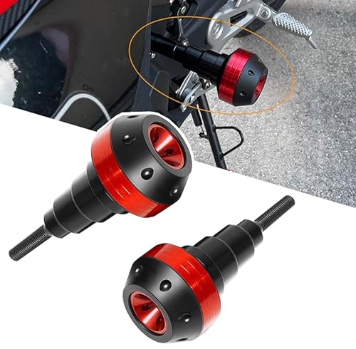 KABUTM Sturzpads Motorrad für BMW F800S F800R F800ST F800GT, Motorrad Anti-Fallen Ball, Rahmen Sliders Crash Fallen Protektoren, Motor Schutz Stick, Protector Stange Zubehör,C Red KABUTM Sturzpads Motorrad für BMW F800S F800R F800ST F800GT, Motorrad Anti-Fallen Ball, Rahmen Sliders Crash Fallen Protektoren, Motor Schutz Stick, Protector Stange Zubehör,C Red von KABUTM