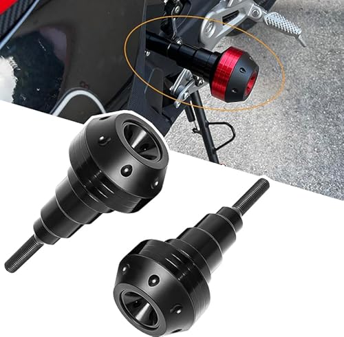 KABUTM Sturzpads Motorrad für Suzuki GsxS125 GsxS150 GsxS 125 150, Motorrad Anti-Fallen Ball, Rahmen Sliders Crash Fallen Protektoren, Motor Schutz Stick, Protector Stange Zubehör,A Black KABUTM Sturzpads Motorrad für Suzuki GsxS125 GsxS150 GsxS 125 150, Motorrad Anti-Fallen Ball, Rahmen Sliders Crash Fallen Protektoren, Motor Schutz Stick, Protector Stange Zubehör,A Black von KABUTM