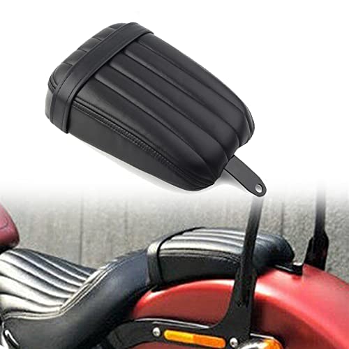 KACBRU Motorrad Für Harley Davidson Softail Slim FLSL Street Bob FXBB 2018 2019 2020 2021 PU-Leder Beifahrersitz Sozius von KACBRU