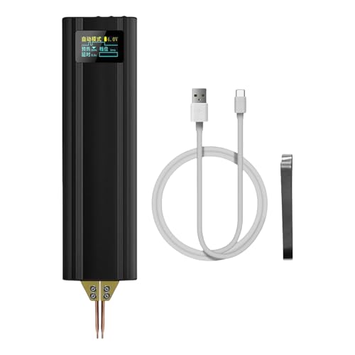 80 Gänge Handheld Akku Spots Schweißgerät für kleine Projekte Batterie Schweißgerät für Reparatur 80 Gang von KACCDE