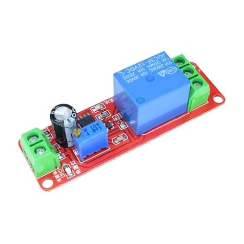 1 STÜCKE DC 5 V 12 V NE555 Zeitrelais Relais Schild Zeitrelais Timer-Steuerschalter Autorelais Impulserzeugung Arbeitszyklus(5V) von KACGHRDN