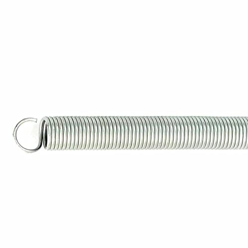 KACHEL Garagentor Feder 10x90x510 Zugfeder Torfeder Silber verzinkt von KACHEL
