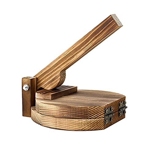 KACPLY Verbessertes Teigpresswerkzeug Teigpresse aus Holz Teigtaschen Haut Teigpresse Haushalt Backen Gebäck Werkzeug D von KACPLY