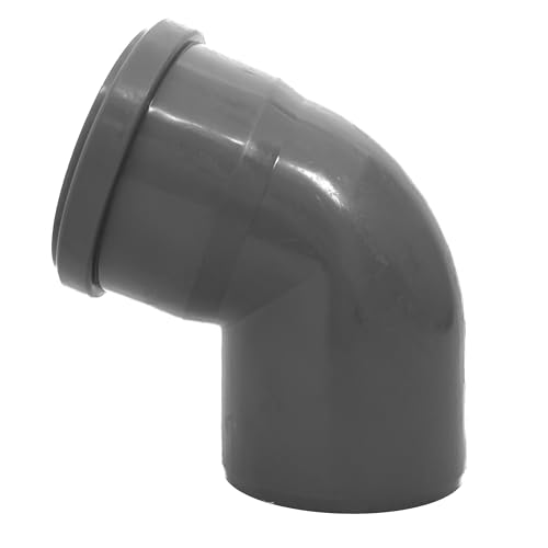 KACZMAREK HT Bogen DN 110/67° Grau PP Kunststoff | mit Dichtung | Gummidichtung | Abwasser Installation | Kanalrohrsystem | komplettes HT-System KACZMAREK HT Bogen DN 110/67° Grau PP Kunststoff | mit Dichtung | Gummidichtung | Abwasser Installation | Kanalrohrsystem | komplettes HT-System von KACZMAREK