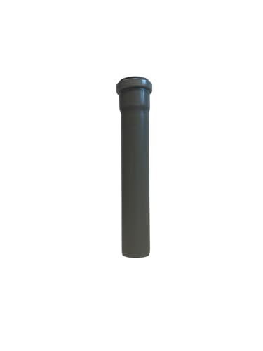 HT-Rohr DN 40 1000 mm mit Dichtung Abwasserrohr Abflussrohr Grau PP Kunststoff Stärke 1,8mm | Abflußrohrsystem DN 40x1000mm Ablauf | Kanalrohrsystem | komplettes HT-System von KACZMAREK