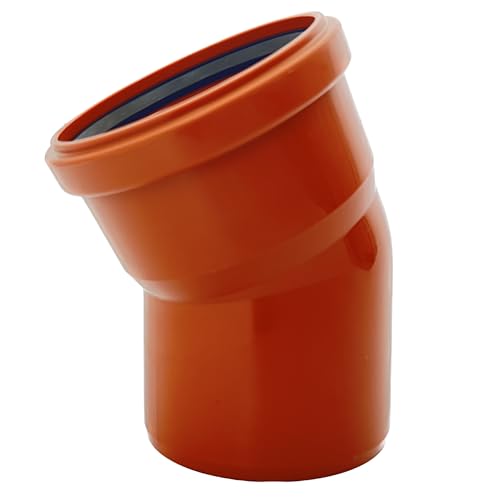 KG Bogen DN 160 30° PVC-U SN8 Winkel | Bogen mit Dichtung | für externe Entwässerungssysteme | Gummidichtung | Abwasser Installation | Kanalrohrsystem Abwasserrohr KG Bogen DN 160 30° PVC-U SN8 Winkel | Bogen mit Dichtung | für externe Entwässerungssysteme | Gummidichtung | Abwasser Installation | Kanalrohrsystem Abwasserrohr von KACZMAREK
