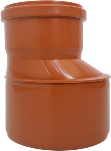 KG Reduktion DN 160/110 PVC-U Reduzierung | Übergangsrohr | Verbinder | Reduzierstück | Rohrreduzierung | mit Dichtung | für externe Entwässerungssysteme | Gummidichtung | Abwasser | Kanalrohrsystem KG Reduktion DN 160/110 PVC-U Reduzierung | Übergangsrohr | Verbinder | Reduzierstück | Rohrreduzierung | mit Dichtung | für externe Entwässerungssysteme | Gummidichtung | Abwasser | Kanalrohrsystem von KACZMAREK