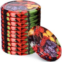 Kadax - 10x Glasdeckel Fi 82 Kappen für Gläser Deckel Konserven von KADAX