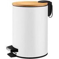 Badmülleimer, Weiß, 3L - Kadax Badmülleimer, Weiß, 3L - Kadax von KADAX