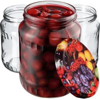 Berti-Glas 720ml fi82 TO-720 Faceta 8er-Pack - Kadax von KADAX