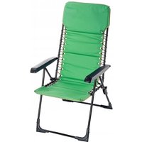 Kadax - Gartenstuhl, Hochlehner aus Stahl, Klappstuhl mit Armlehnen von KADAX