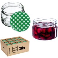 Glas Klara 250ml fi82 TO-250/1 Paket 20 Stück - Kadax von KADAX