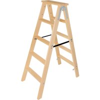 Kadax - Holzleiter, Leiter aus Holz, Malerleiter, Stehleiter, Bockleiter, Klappbarer Stufenleiter, Hau von KADAX