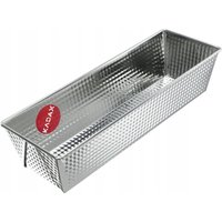 KADAX Backform, Kastenform, Kuchenform, 35 x 12 cm, Silber von KADAX