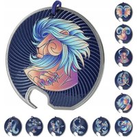 KADAX Flaschenöffner, Zodiak Design, Bieröffner aus Edelstahl, Sternzeichen-Flaschenöffner, Einhand von KADAX