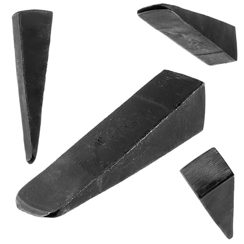 KADAX Holzspaltkeil aus Stahl, 16,5x3,5x4 cm, Spaltkeil, Manueller Keil zum Fällen und Spalten von Holz, Robuster Splitterkeil, Spaltgranate, Nachsetzkeil KADAX Holzspaltkeil aus Stahl, 16,5x3,5x4 cm, Spaltkeil, Manueller Keil zum Fällen und Spalten von Holz, Robuster Splitterkeil, Spaltgranate, Nachsetzkeil von KADAX