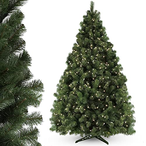 KADAX Künstlicher Weihnachtsbaum 180 cm, Made in EU, Realistischer Weihnachtsbaum aus PVC-Folie, Naturgetreuer Christbaum, Kunsttanne mit stabilem Plastikständer, Kunsttannenbäume (Marie 180cm) von KADAX