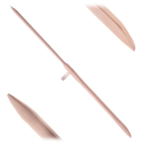 KADAX Langer Sensenbaum 175 cm, universale Klappsense mit senkrechtem Griff, Holz-Sensenwurfarm, Holzwurf, Sensenworb, Sensenstiel von KADAX