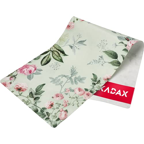 KADAX Tischläufer aus Filz, robuster Filzläufer, Tischband, pflegeleichter Läufer für Küchentisch, Wohnzimmer, Esszimmer, Tisch-Deko, Table Runner, Tischdecke, Filztischläufer (Grün) von KADAX