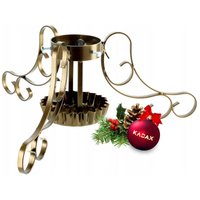 KADAX Weihnachtsbaumständer, Retro Ständer aus Stahl, Tannenbaumständer mit Schwingplatten System, S KADAX Weihnachtsbaumständer, Retro Ständer aus Stahl, Tannenbaumständer mit Schwingplatten System, S von KADAX