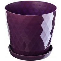 Kadax - Blumentopf, Ein Topf für Blumen mit Untersetzer, 20cm, Violett Kadax - Blumentopf, Ein Topf für Blumen mit Untersetzer, 20cm, Violett von KADAX
