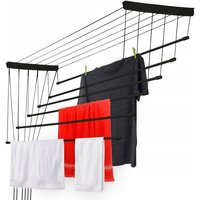 Deckenwäschetrockner, Wäschetrockner für die Decke 6, Wandtrockner mit Polyethylen bezogenen s - Kadax von KADAX