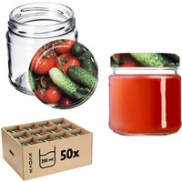 Glas Klara 200ml fi66 TO-210 Paket 50 Stück + - Kadax von KADAX