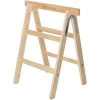Kadax - Klappbare Trittleiter aus Holz, 54 x 53 x 82 cm, 1 Stück Kadax - Klappbare Trittleiter aus Holz, 54 x 53 x 82 cm, 1 Stück von KADAX