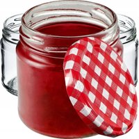 Kadax - Kleine Einmachgläser 200 ml, Marmeladengläser, fi66 mm, Minigläser für Honig und Gewürze, Luft von KADAX