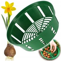 Kadax - Pflanzkorb für Blumenzwiebeln, 18 cm, rund, 1 Stück von KADAX