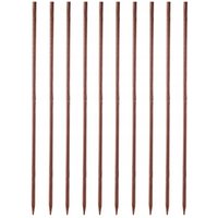 Rankhilfe aus Holz, Kletterpflanzen-Stab, 28 mm x 150 cm, 10 Stück - Kadax von KADAX