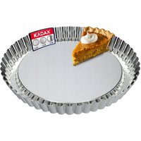 Tarteform, Tartelette Förmchen aus verzinkten und Antihaftschicht Blech, Quicheform in 3 Größe - Kadax von KADAX